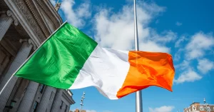 Significado por trás da bandeira da Irlanda