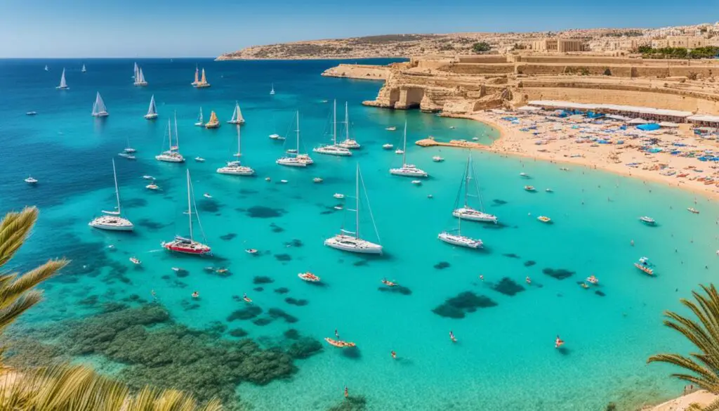 Praias em Malta Praias em Malta