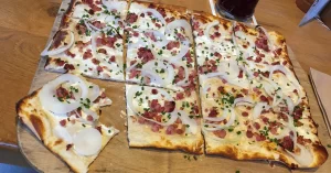 Flammkuchen - Comidas típicas da Alemanha