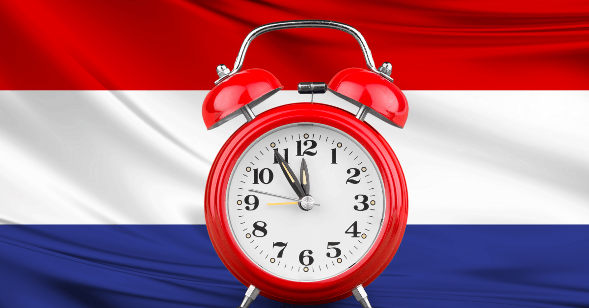 Horário na Holanda
