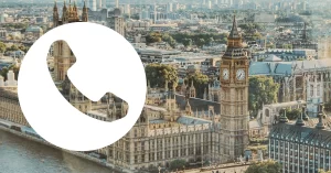 ligação internacional para Inglaterra