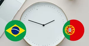 Diferença de fuso horário entre Brasil e Portugal