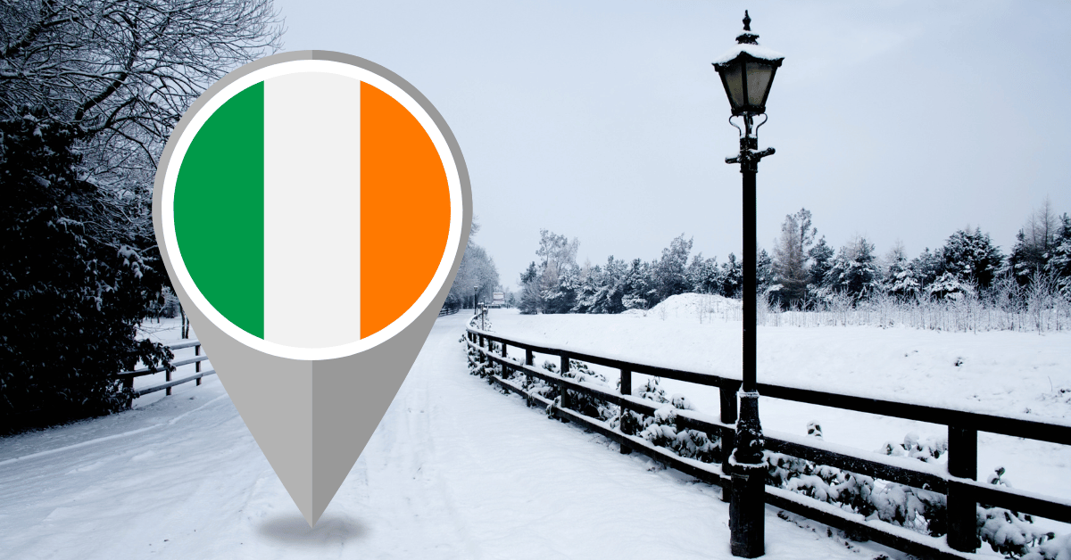 Neve na Irlanda: quando e onde neva