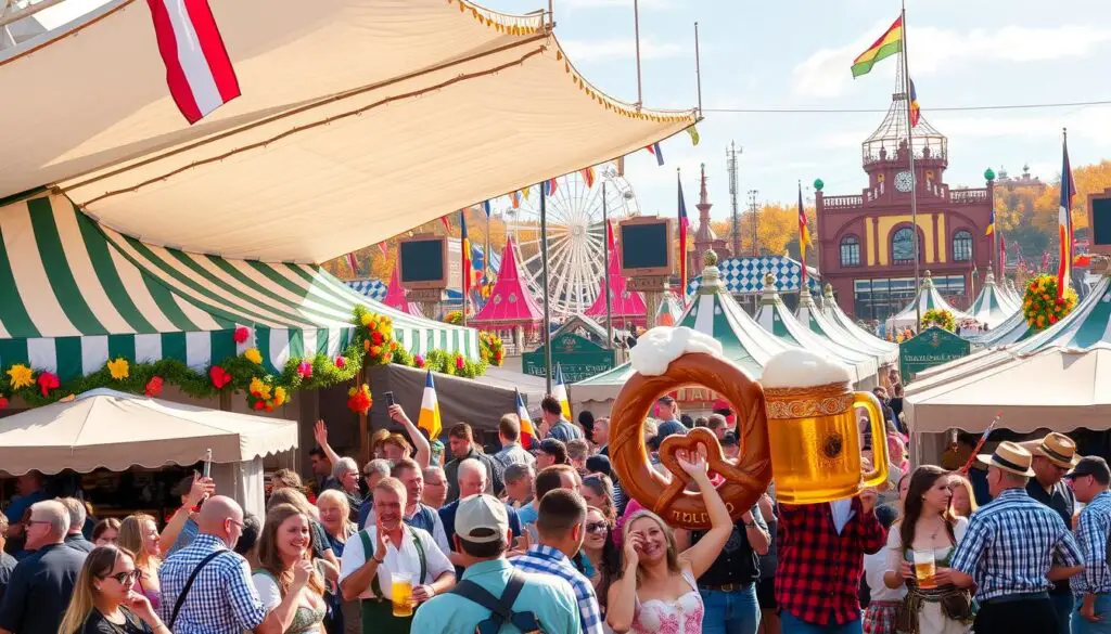 Oktoberfest em Munique Oktoberfest em Munique