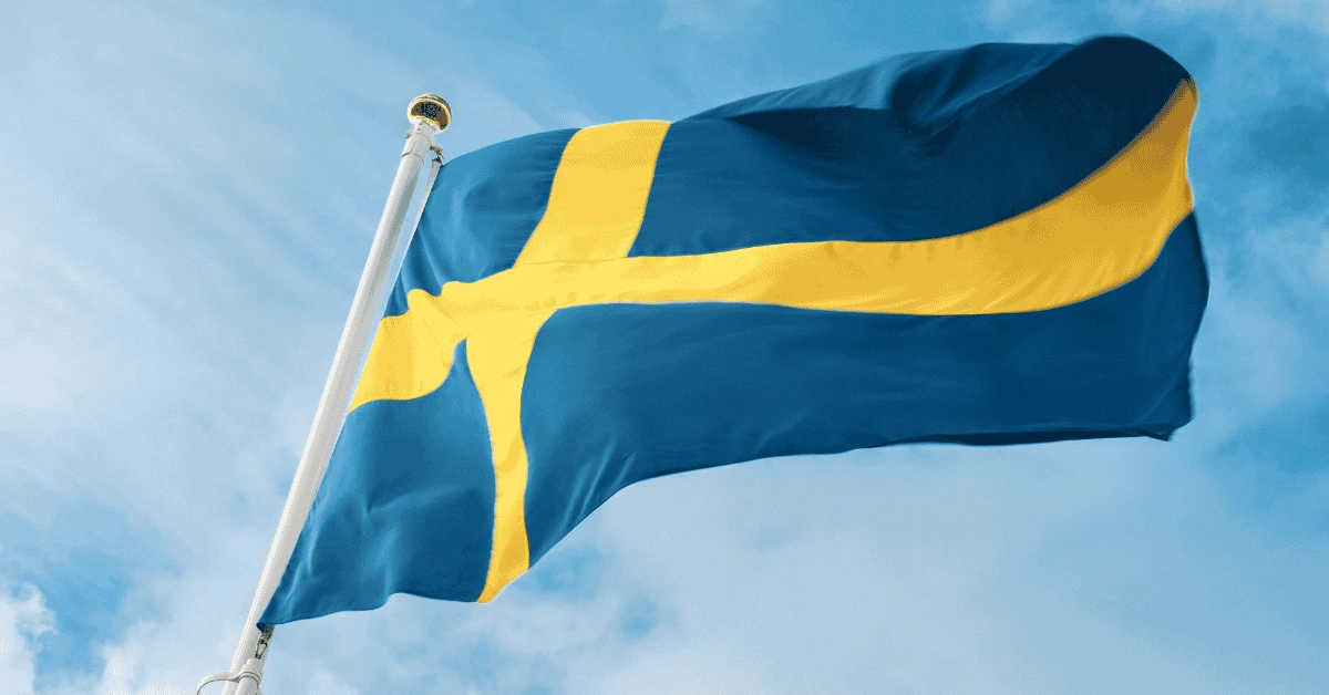 Bandeira da Suécia