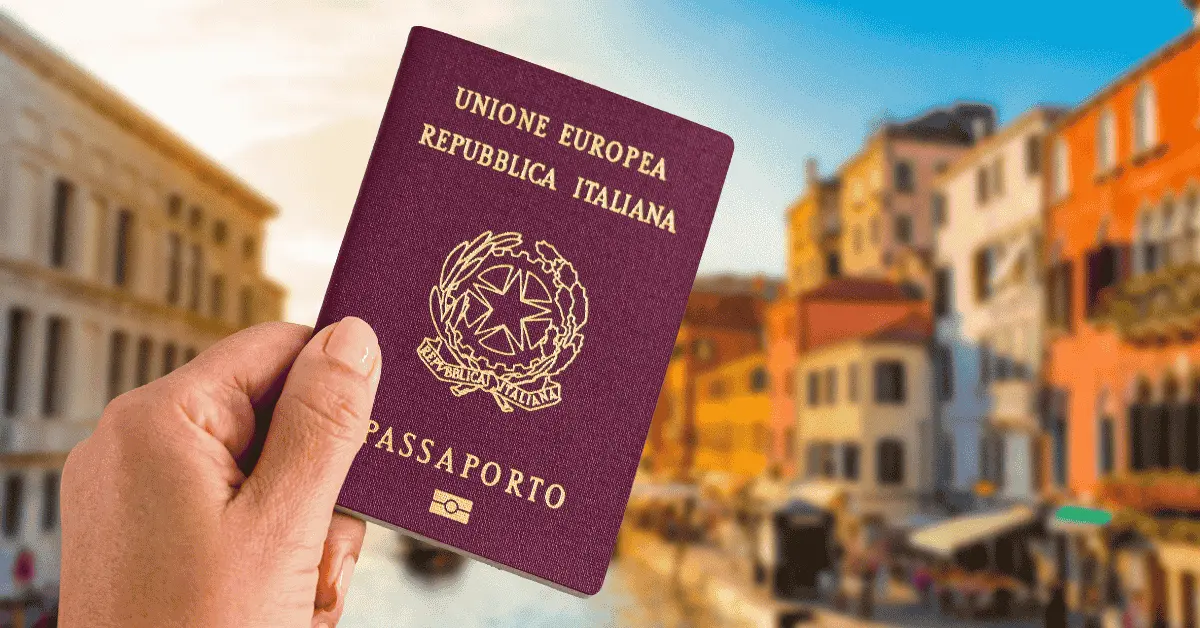 Passaporte italiano na Itália