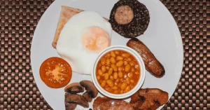 Ingredientes do Irish Breakfast