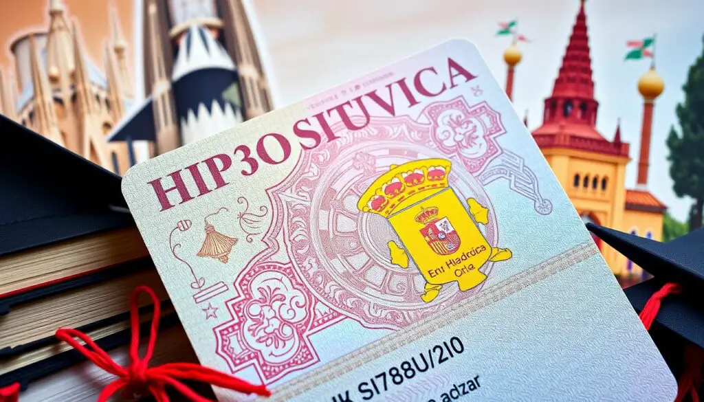 Visto estudante espanha