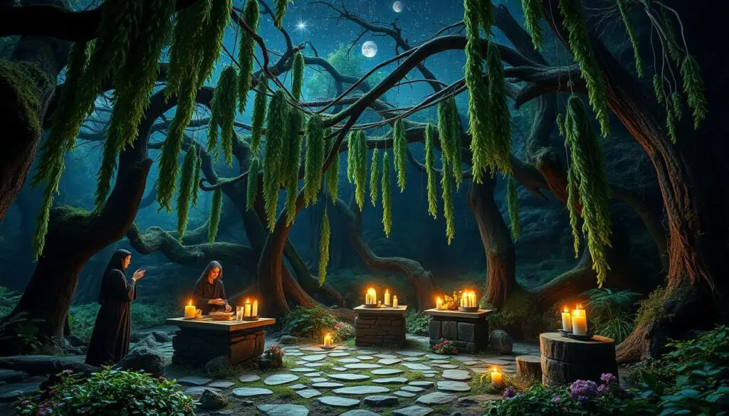 cerimônia druídica visco