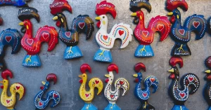 O Galo de Barcelos como souvenir