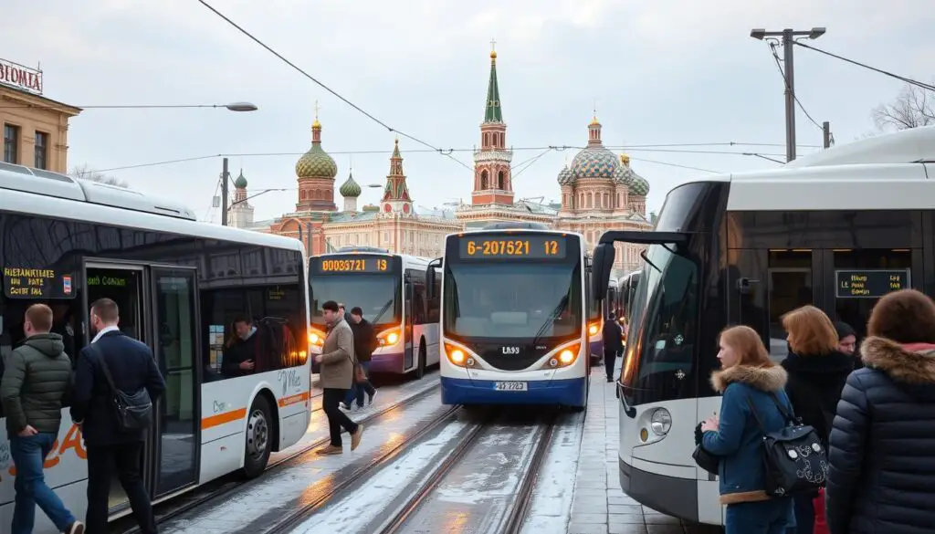 transporte público rússia