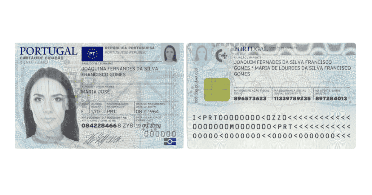 Cartão de cidadão Portugal