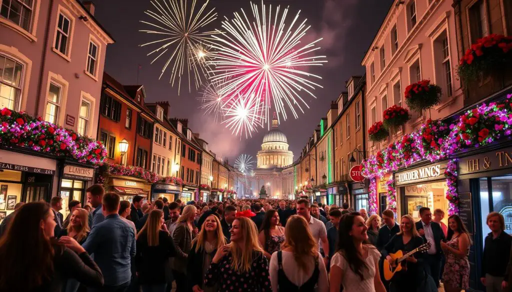 Celebrações de réveillon na Irlanda