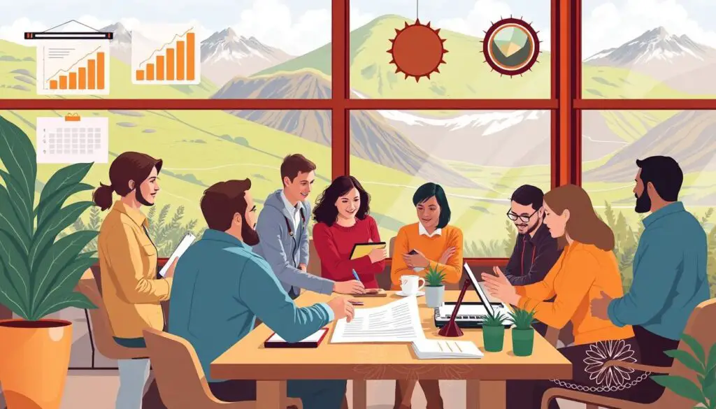 Sindicatos e benefícios na Islândia