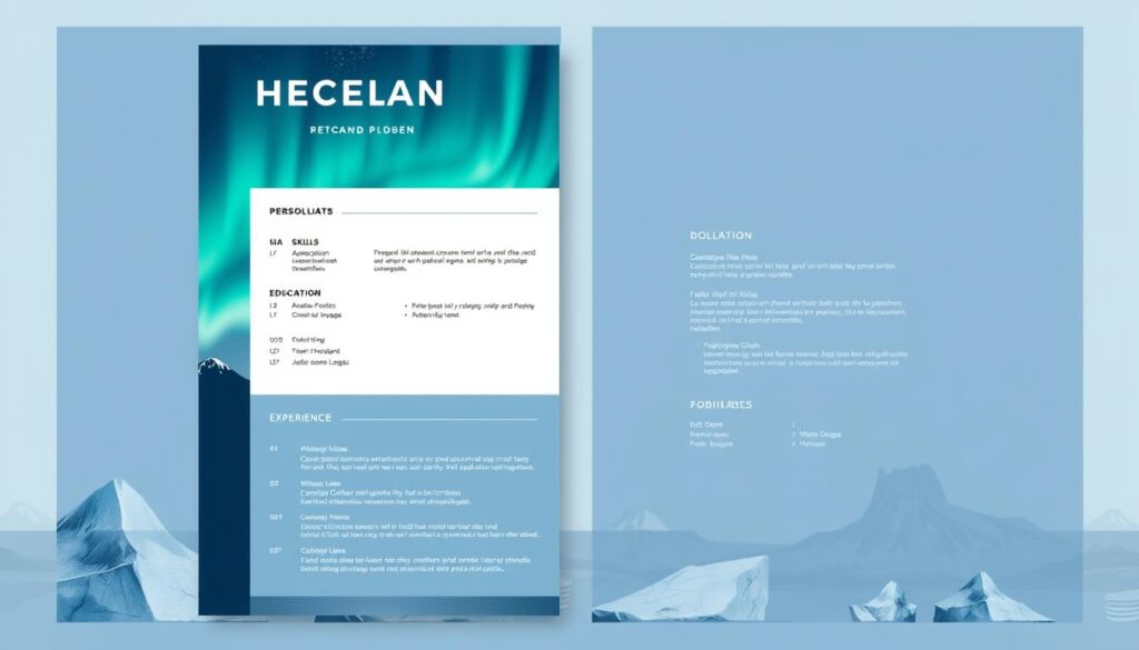 currículo para islândia