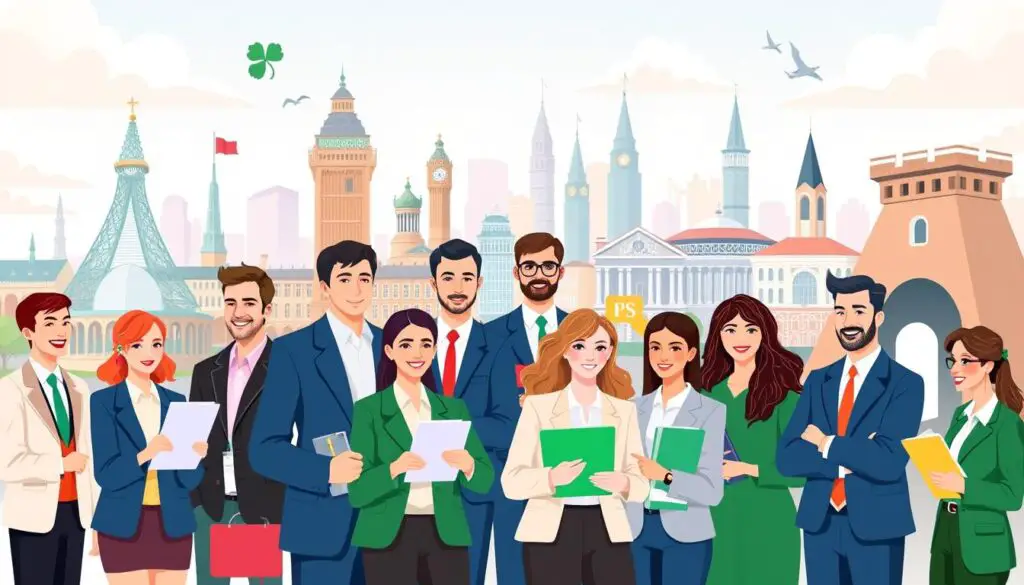 faixa salarial irlanda