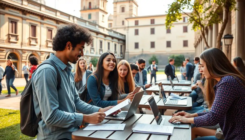 Processo de admissão nas universidades italianas Processo de admissão nas universidades italianas