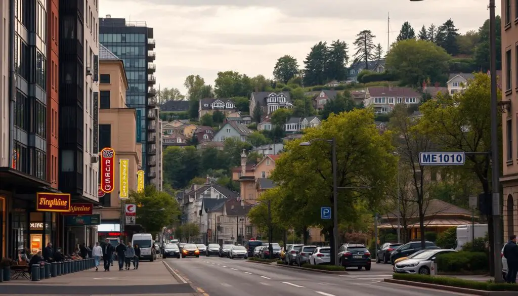 Custo de vida no centro vs. fora do centro Custo de vida no centro vs. fora do centro