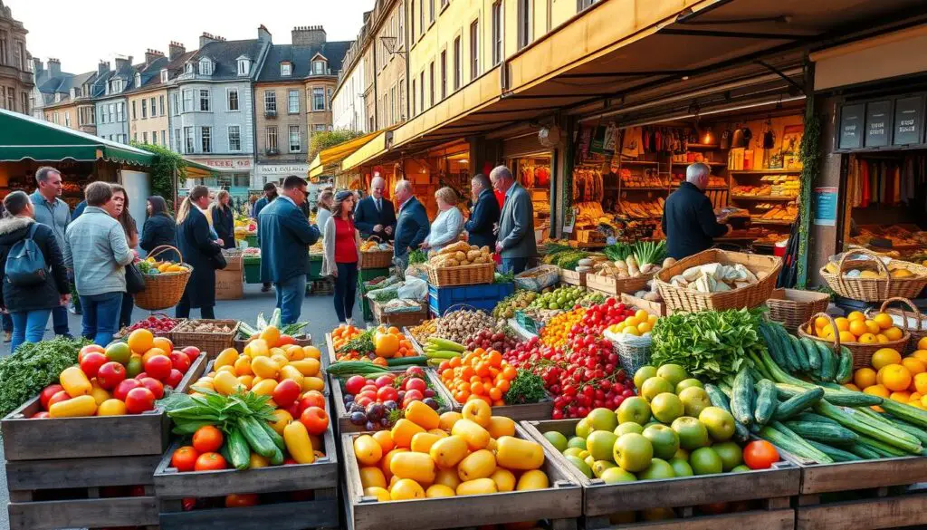 Custos com alimentação na Irlanda Custos com alimentação na Irlanda
