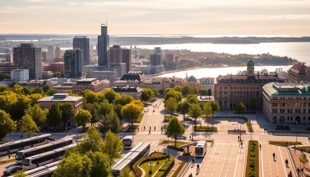 Transporte e mobilidade urbana na Suécia Transporte e mobilidade urbana na Suécia