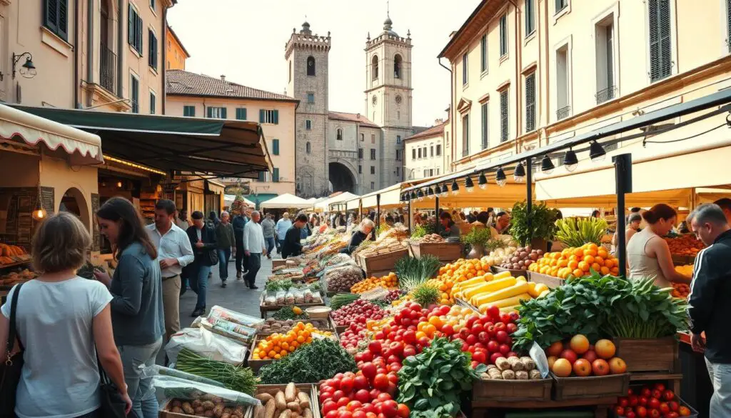 Alimentação em Bérgamo