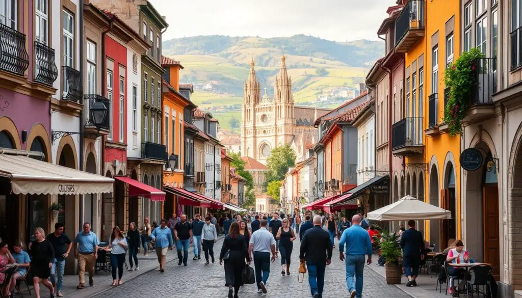 Estilo de vida em Braga Portugal
