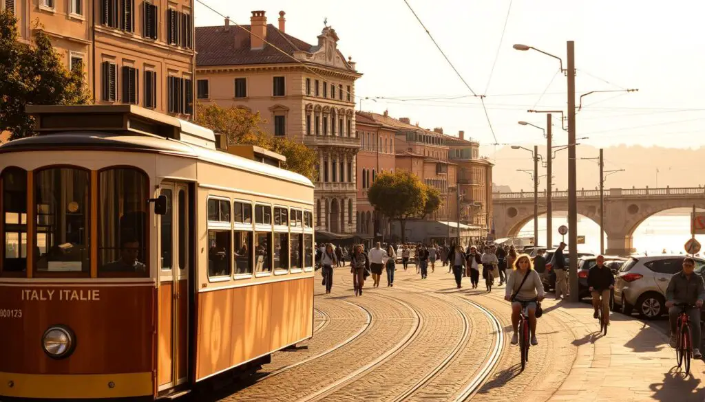 Transporte em Verona