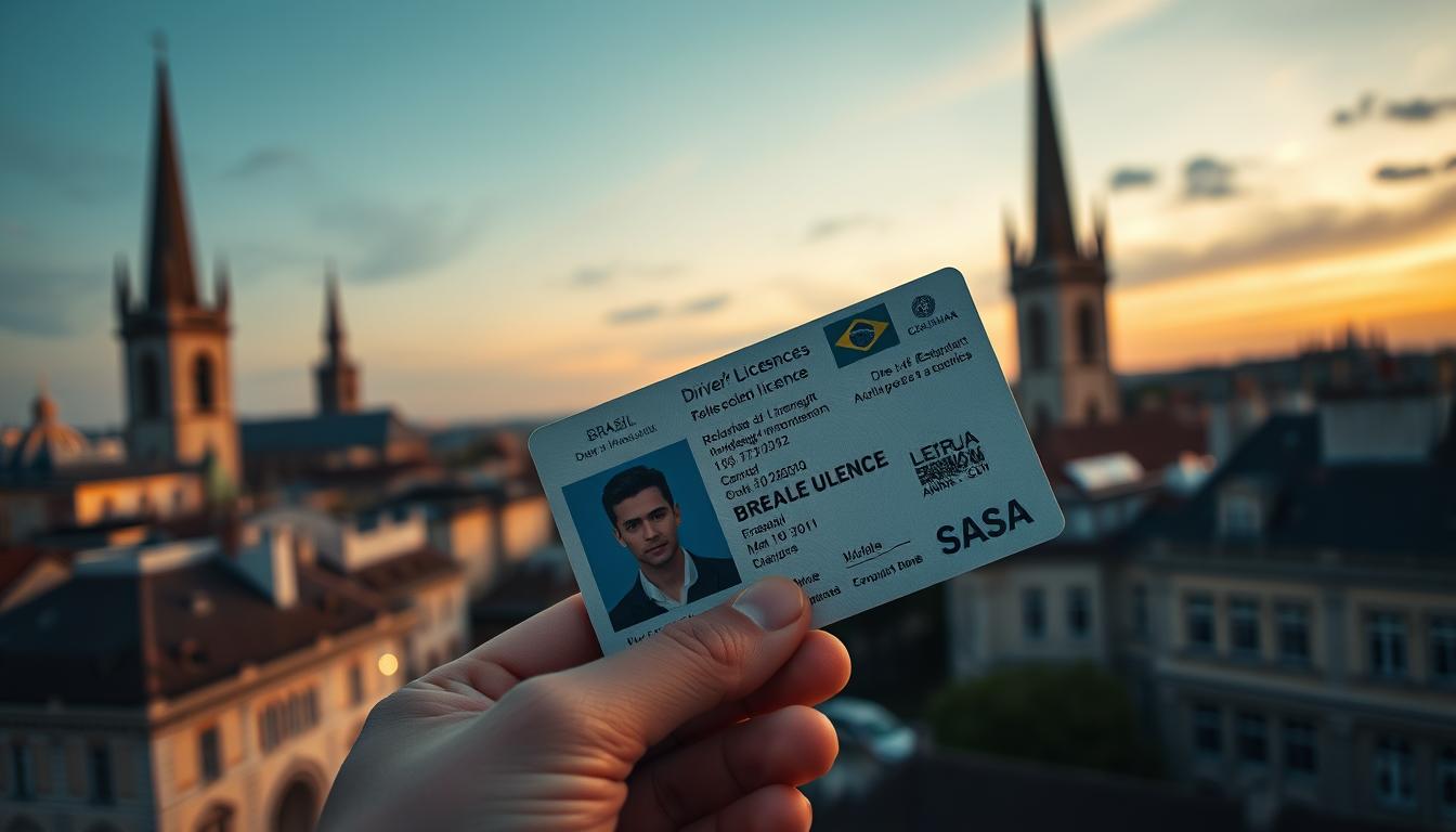 carteira de motorista brasileira vale na Europa