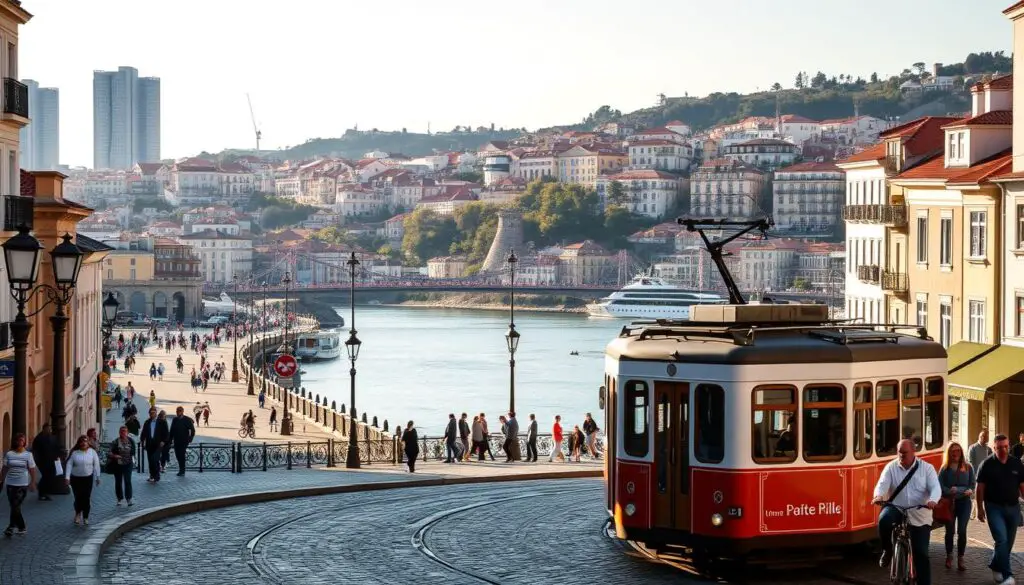 transporte e lazer em gaia