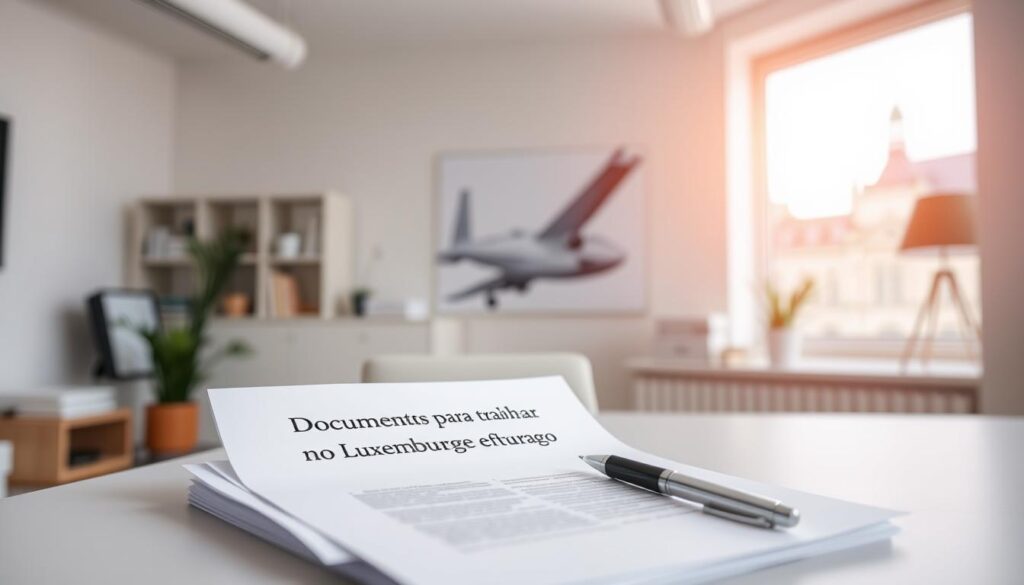 Documentos para trabalhar no Luxemburgo