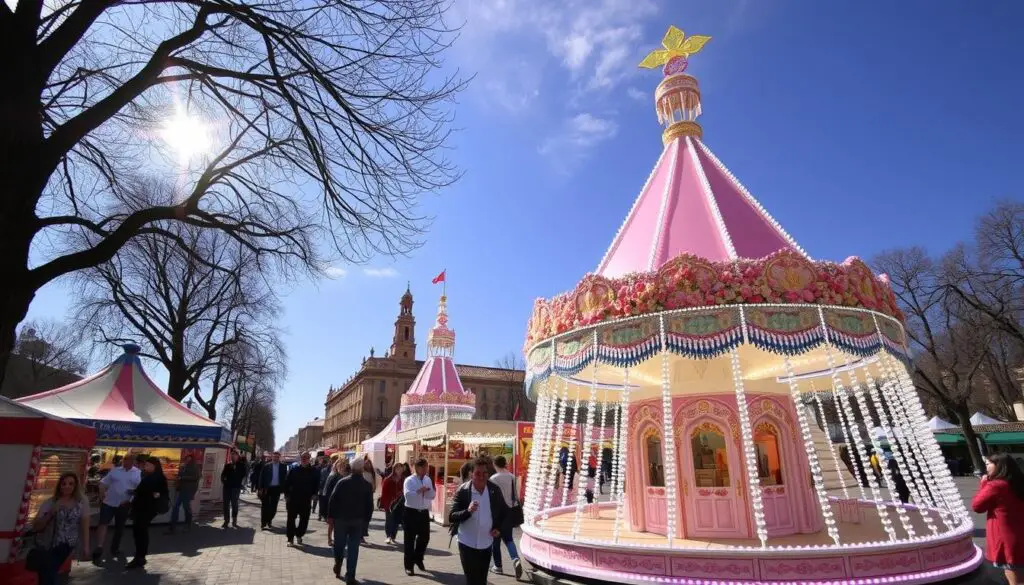 Feira da Primavera em Sevilha Feira da Primavera em Sevilha