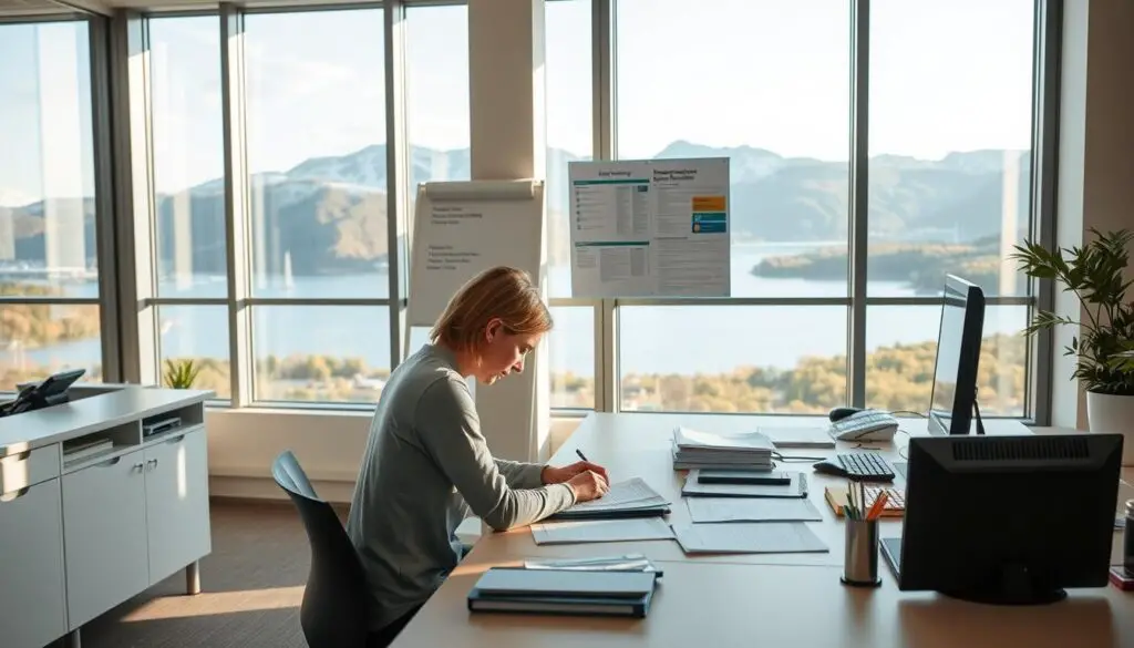 Processo de candidatura na Noruega