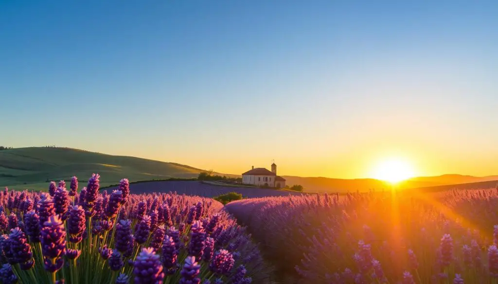 campos de lavanda na Provence campos de lavanda na Provence