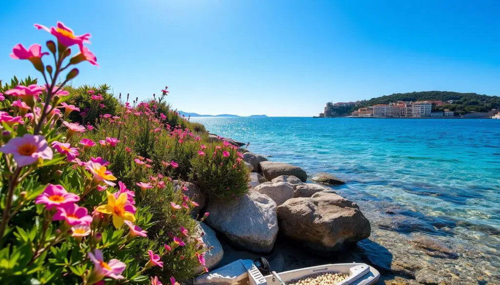 praias de Zadar na primavera praias de Zadar na primavera