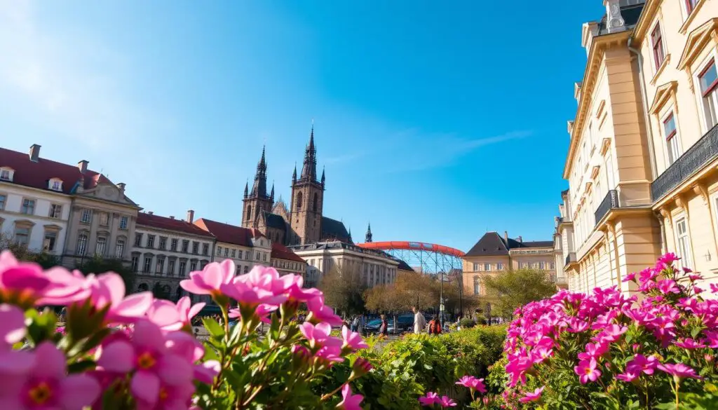 primavera em Praga primavera em Praga