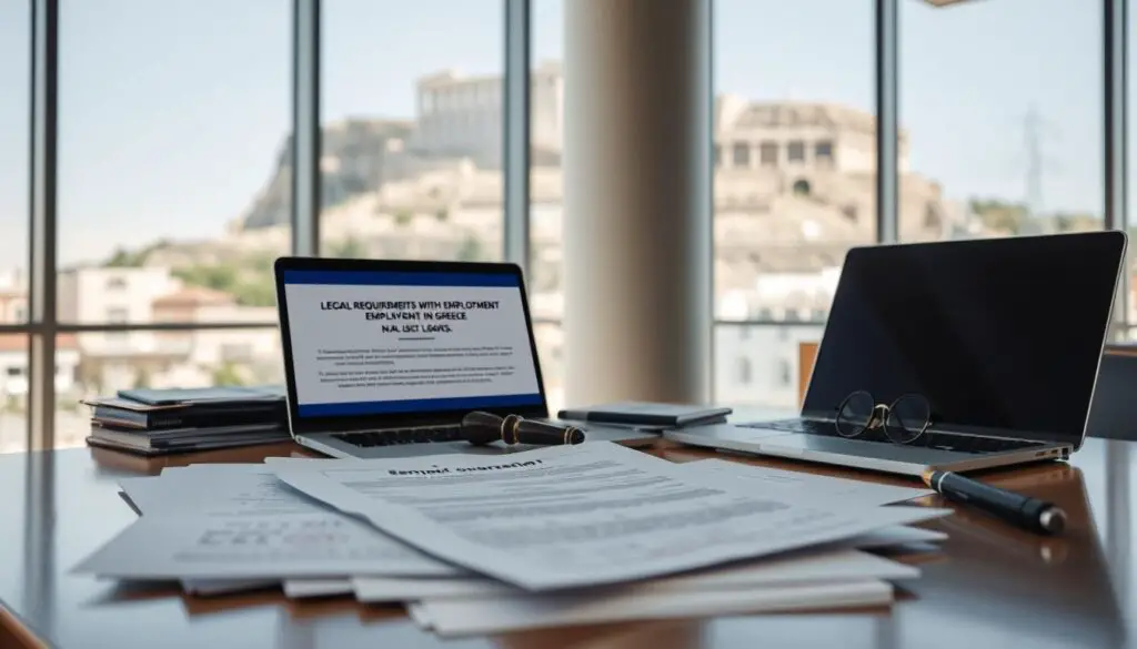 requisitos legais para trabalhar na Grécia