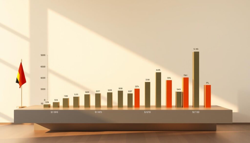 salários médios na Bélgica salários médios na Bélgica
