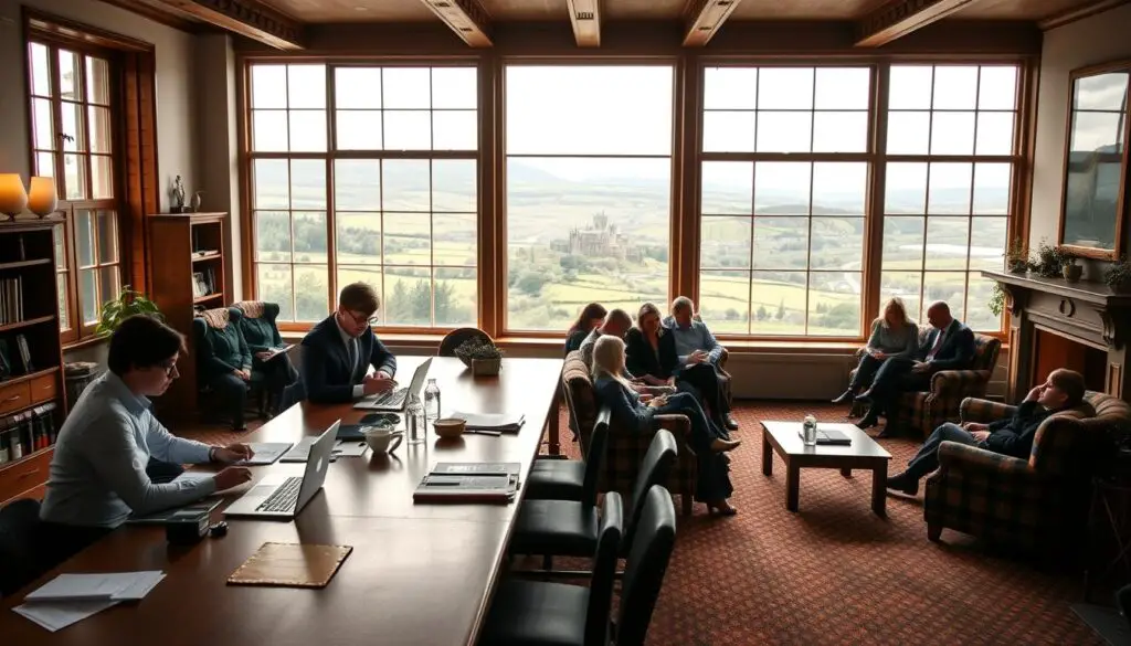Cultura de trabalho na Escócia