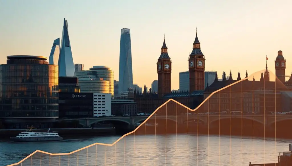 crescimento salarial na Inglaterra