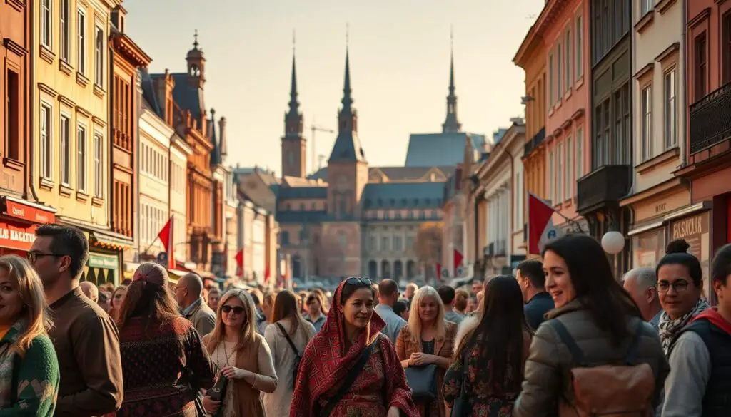 diferenças culturais na Polônia