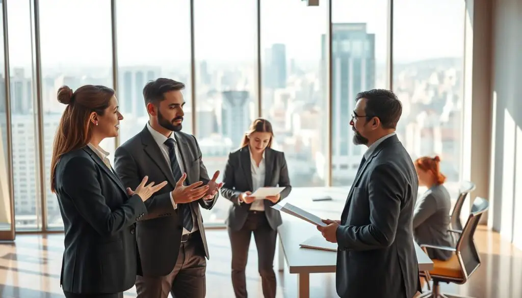 executivos e gerentes na Espanha