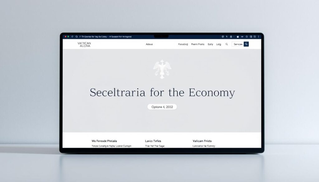 novo site da Secretaria para a Economia