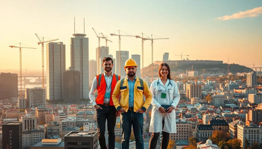 profissões em alta na Sérvia