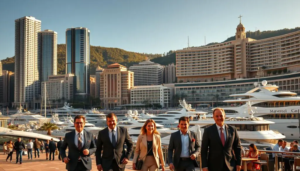 salários médios em Mônaco