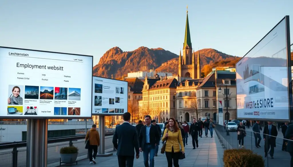 sites de emprego Liechtenstein