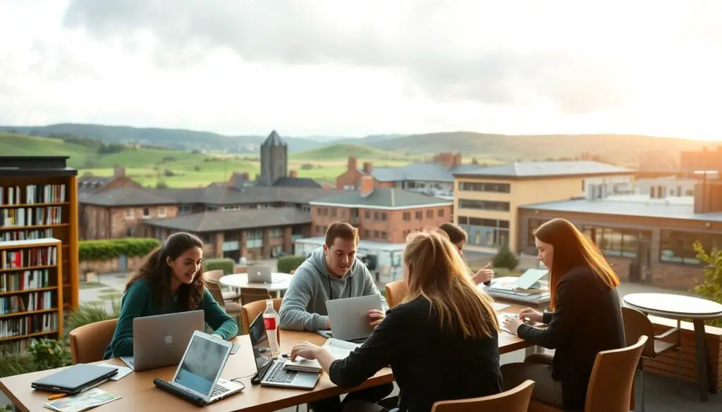 trabalho para estudantes na Irlanda