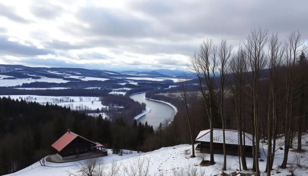 clima continental na Romênia