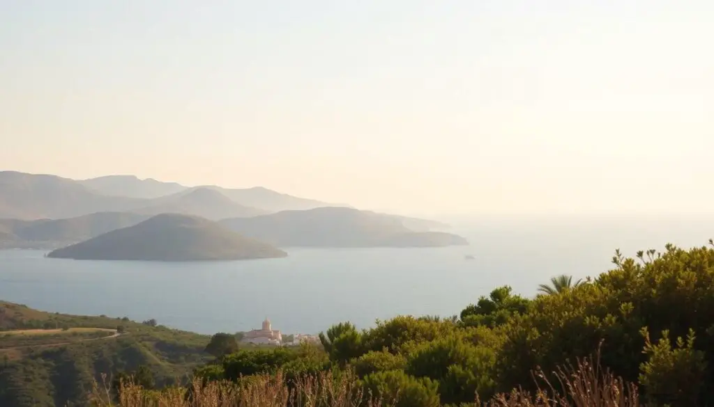 clima mensal em Chipre