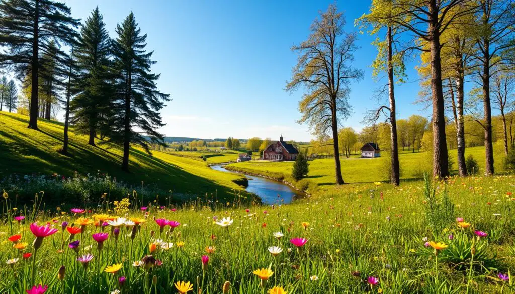 primavera na Estônia