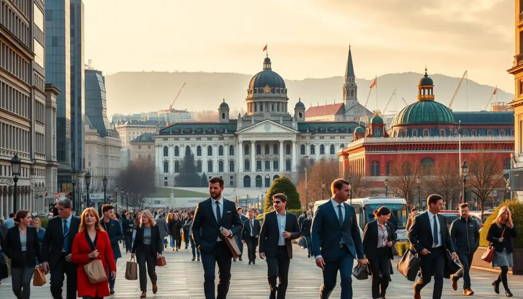 vagas em alta Áustria